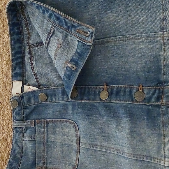 Button Down Jean Skirt - Picture 4 of 5